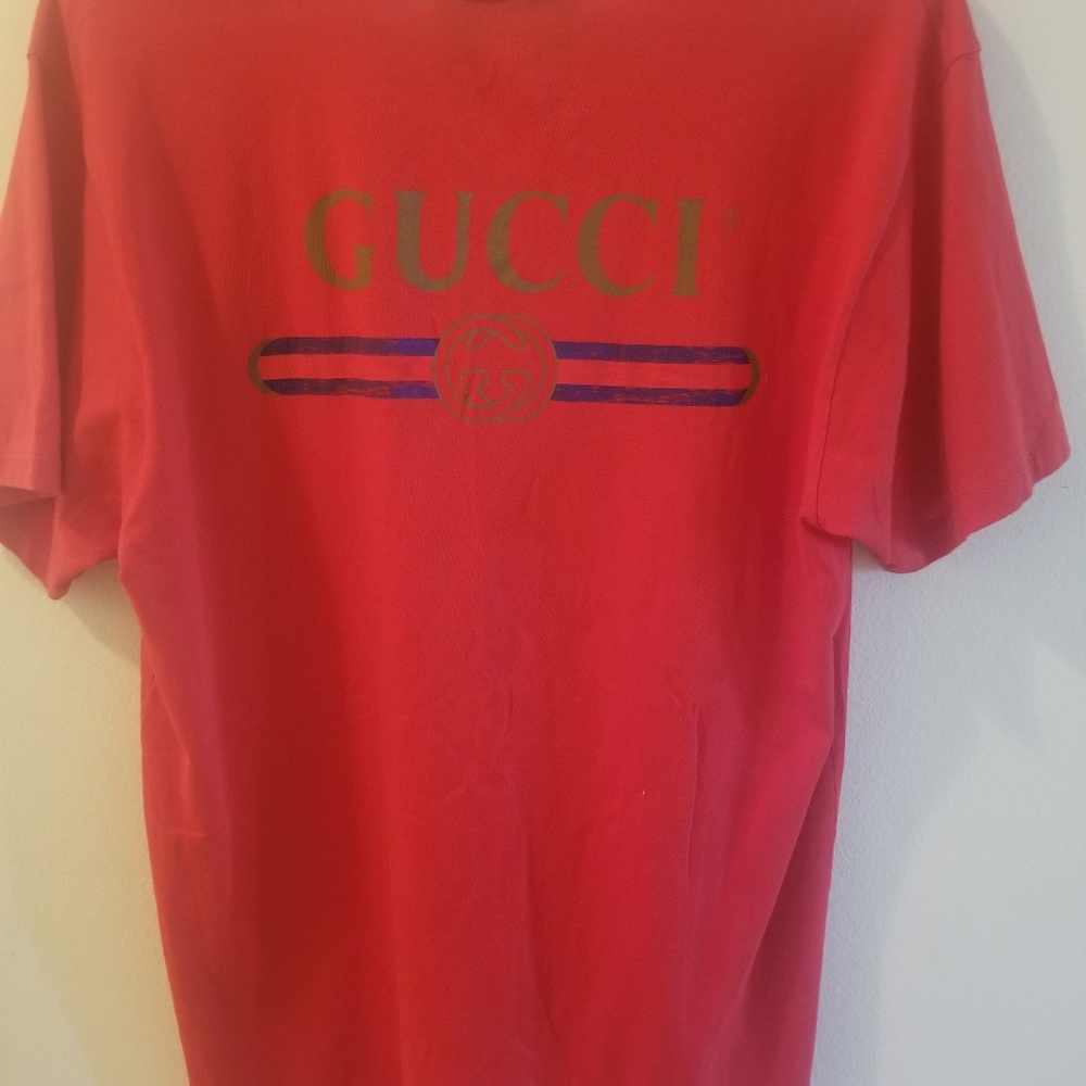 Mens gucci tshirt 100% authentic